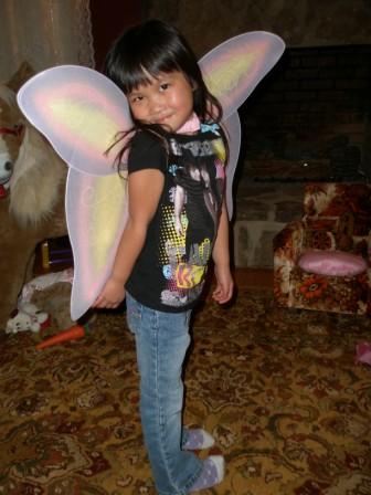 Kasen with fairy wings